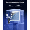 Vevor Commercial Ice Maker Head Unit Only 360 Lbs/Day Self-Cleaning with Touch Panel New