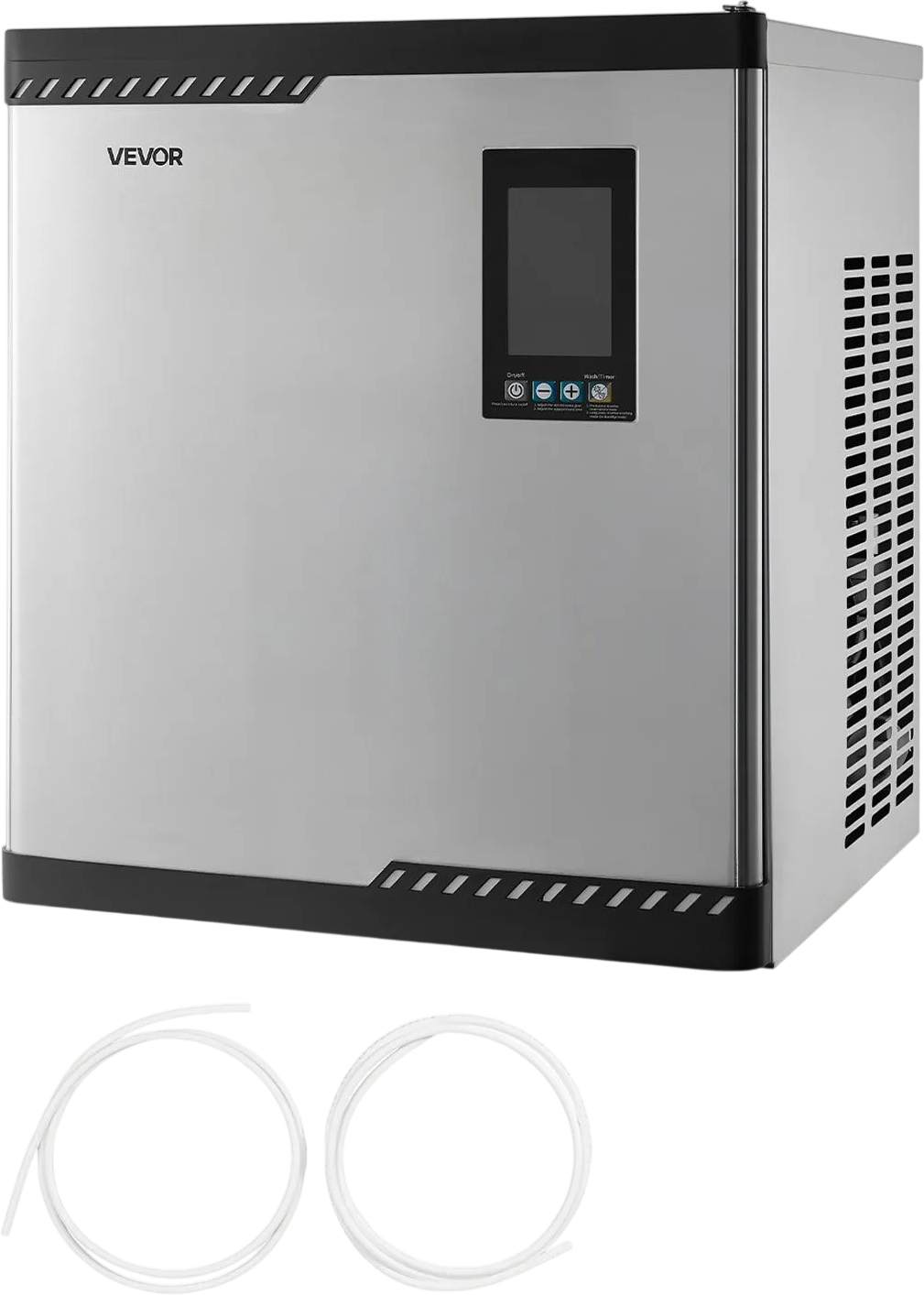 Vevor Commercial Ice Maker Head Unit 300 lbs/Day Self-Cleaning Scheduled Ice-Making New