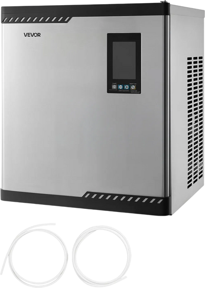 Vevor Commercial Ice Maker Head Unit 300 lbs/Day Self-Cleaning Scheduled Ice-Making New