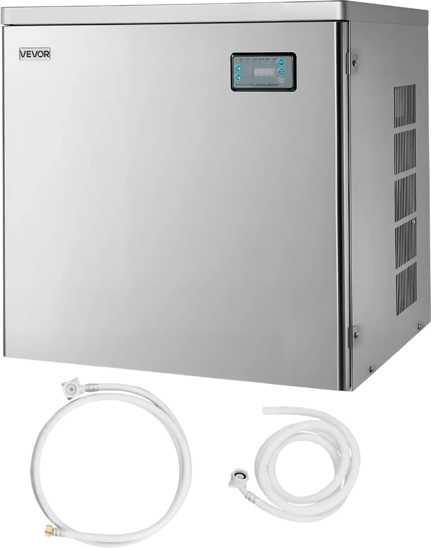 Vevor Commercial Ice Maker Head Unit 450 lbs/Day Self-Cleaning Scheduled Ice-Making New