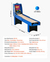 Vevor Roll & Score Arcade Game Table 8 Ft with Electronic Scorer New