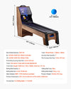 Vevor Roll & Score Arcade Game Table 9 Ft with LED Electronic Scorer New
