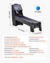 Vevor Roll & Score Skee Ball Arcade Game 9 Ft with LED Scorer and Lighting New