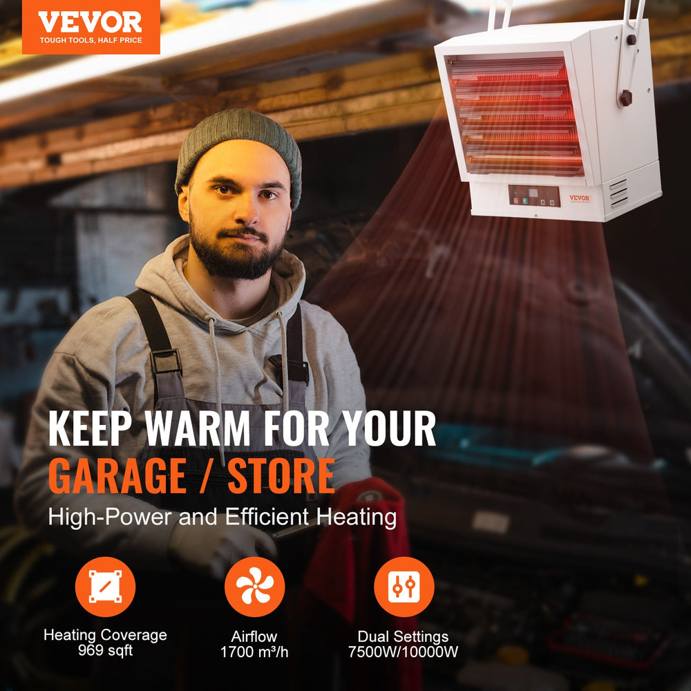 Electric Heater What Is The Most Efficient Way To Heat A Garage