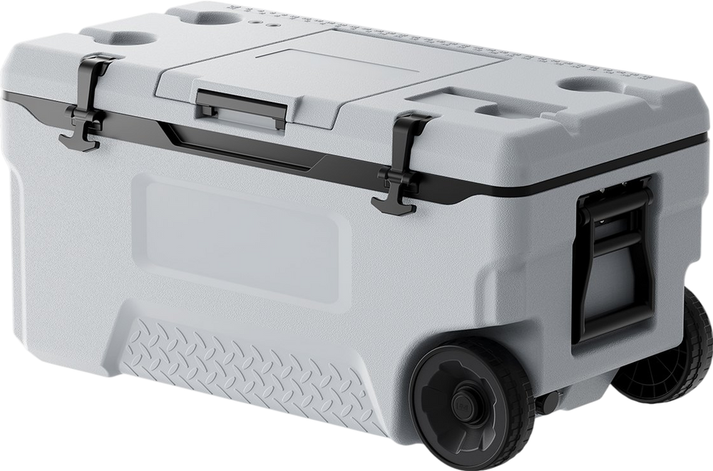 Vevor Portable Cooler 74QT Insulated Wheeled 120 Can Capacity New