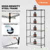 Vevor Plant Stand 6-Tier 71" Shelf with 150W Full Spectrum Grow Light and Timer New