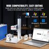Vevor Fiber Laser Marking Machine 100W Engraver with Rotary Axis New