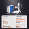 Vevor Fiber Laser Marking Machine 100W Engraver with Rotary Axis New