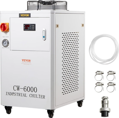Vevor CW-6000 Industrial Water Chiller with Compressor 65 L/min 1500W New