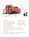 Vevor PCP Air Compressor 4500 PSI 60L/min with Fan Cooling System Auto Stop New