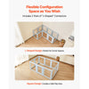 Vevor Dog Whelping Box 76 x 49 in. Modular Puppy Pen with Transparent Windows New