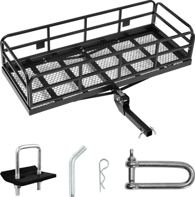 Vevor Hitch Cargo Carrier Foldable 500 Lbs Capacity for 2