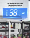 Vevor Commercial Refrigerator Prep Table 18.7 Cu. Ft with 18 Pans and Cutting Board New