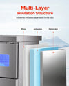 Vevor Commercial Ice Maker with Worktop 330 lbs/Day 88 lbs Storage New