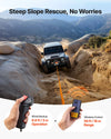Vevor Electric Winch 12,000 lb. Load Capacity .36 in. x 75.5 ft. Synthetic Rope Remote Control 12V DC New