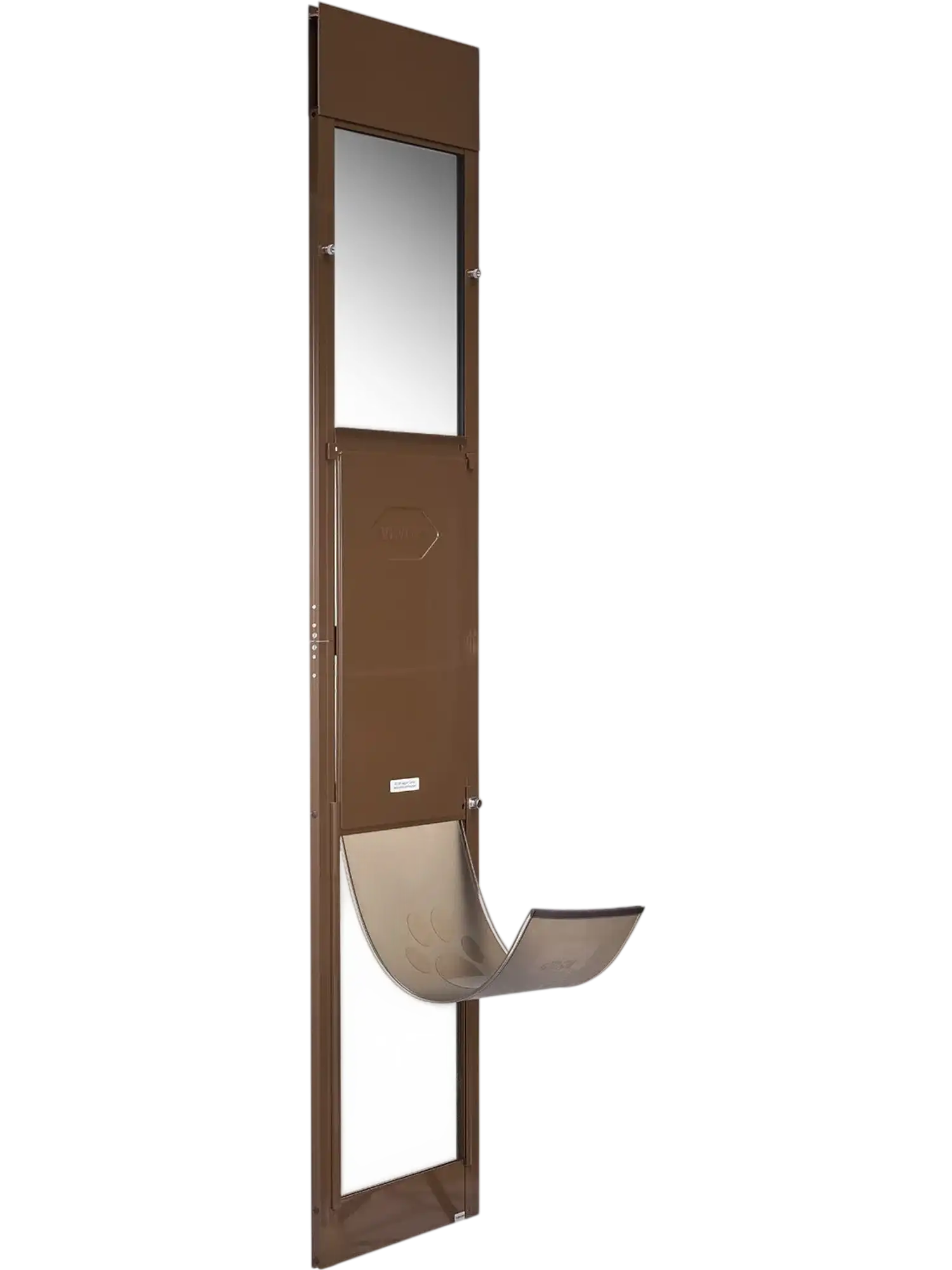 Vevor Dog Door Sliding Glass Door Insert Adjustable Height Aluminum Frame 13 5/8 x 23 5/8