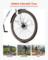 Vevor Hybrid Bicycle Step-Over Frame 24-Speed Drivetrain Front Suspension New