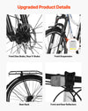 Vevor Hybrid Bicycle Step-Through Frame with 21-Speed Drivetrain Rear Rack New