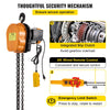 Vevor Electric Chain Hoist 1100 Lbs Winch with Wired Remote Control 15' Max Lift Height New