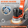 Vevor Electric Concrete Floor Grinder 10" Disc 1.5 HP 1720 RPM New