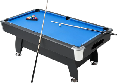 Vevor Pool Table 7 ft. Game Table Blue Cloth with Complete Accessories New