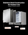 Vevor Beverage Refrigerator 24-Inch 150 QT Undercounter or Freestanding New