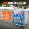 VEVOR 24 inch Indoor/Outdoor Beverage Refrigerator Stainless Steel 185QT Capacity New
