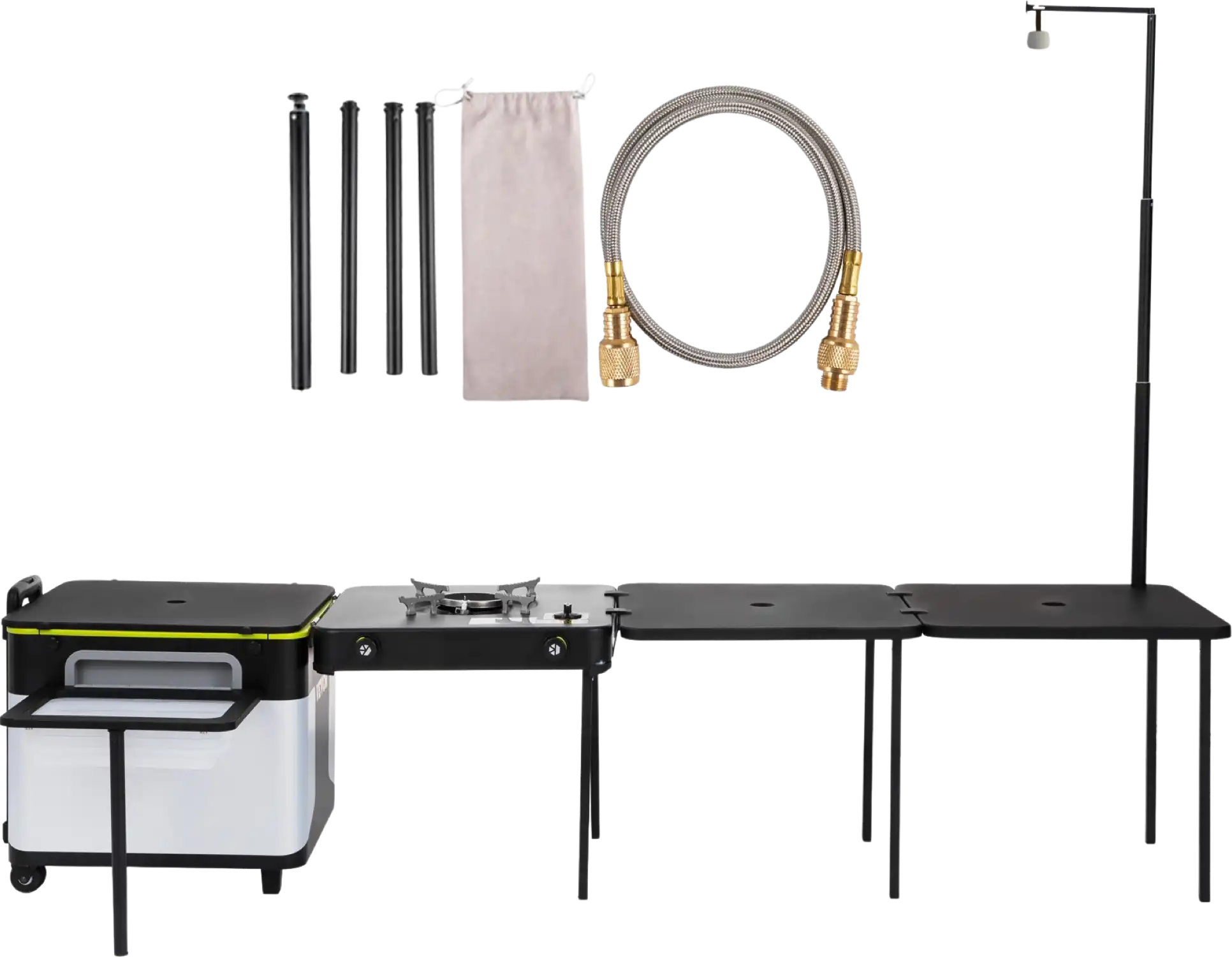 Vevor Outdoor Mobile Kitchen Portable All-in-One Cooking Station New