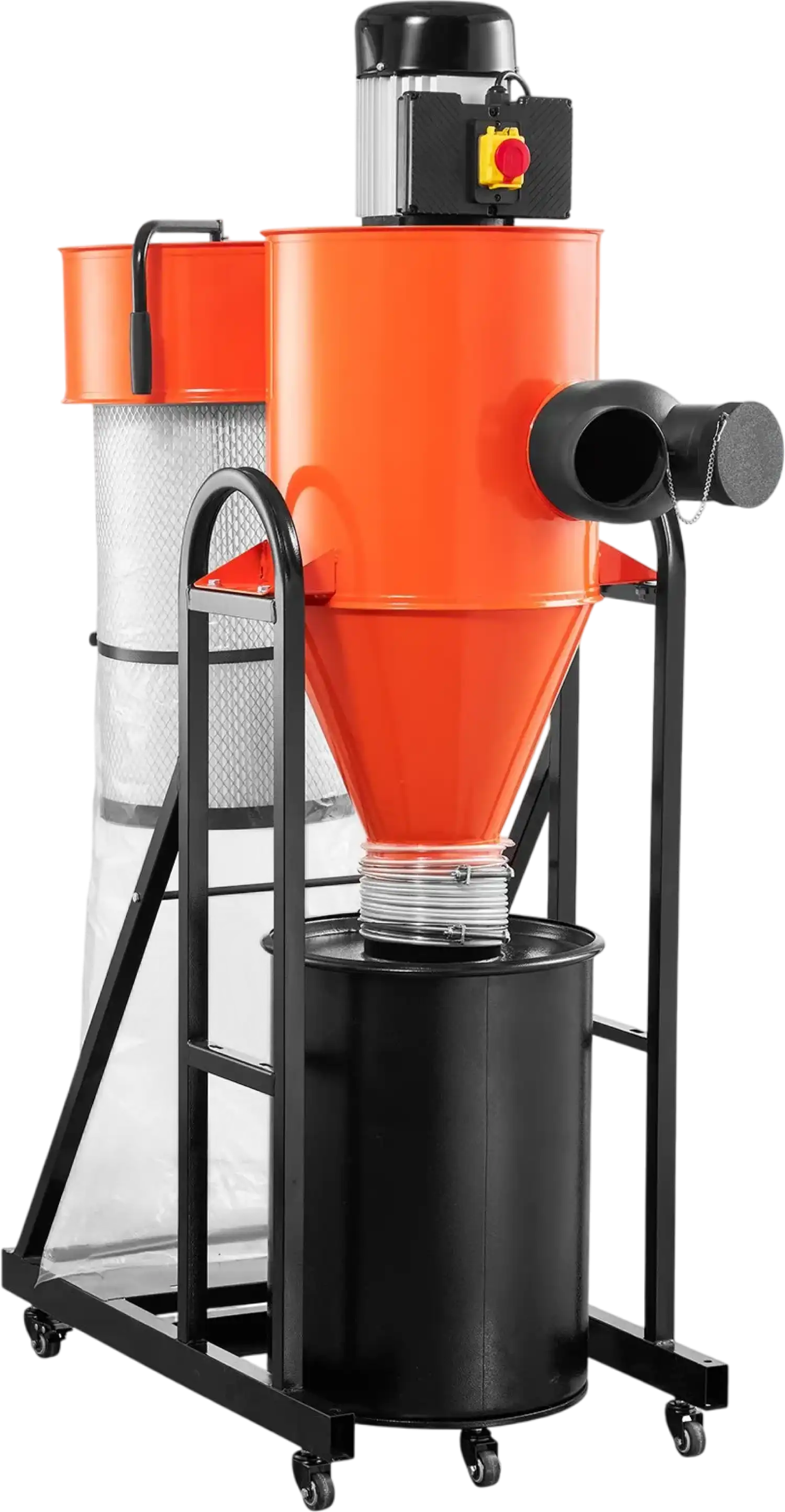 Vevor Cyclone Dust Collector 763 CFM 1-Micron with 12.5 Gallon Bag & Base Stand New