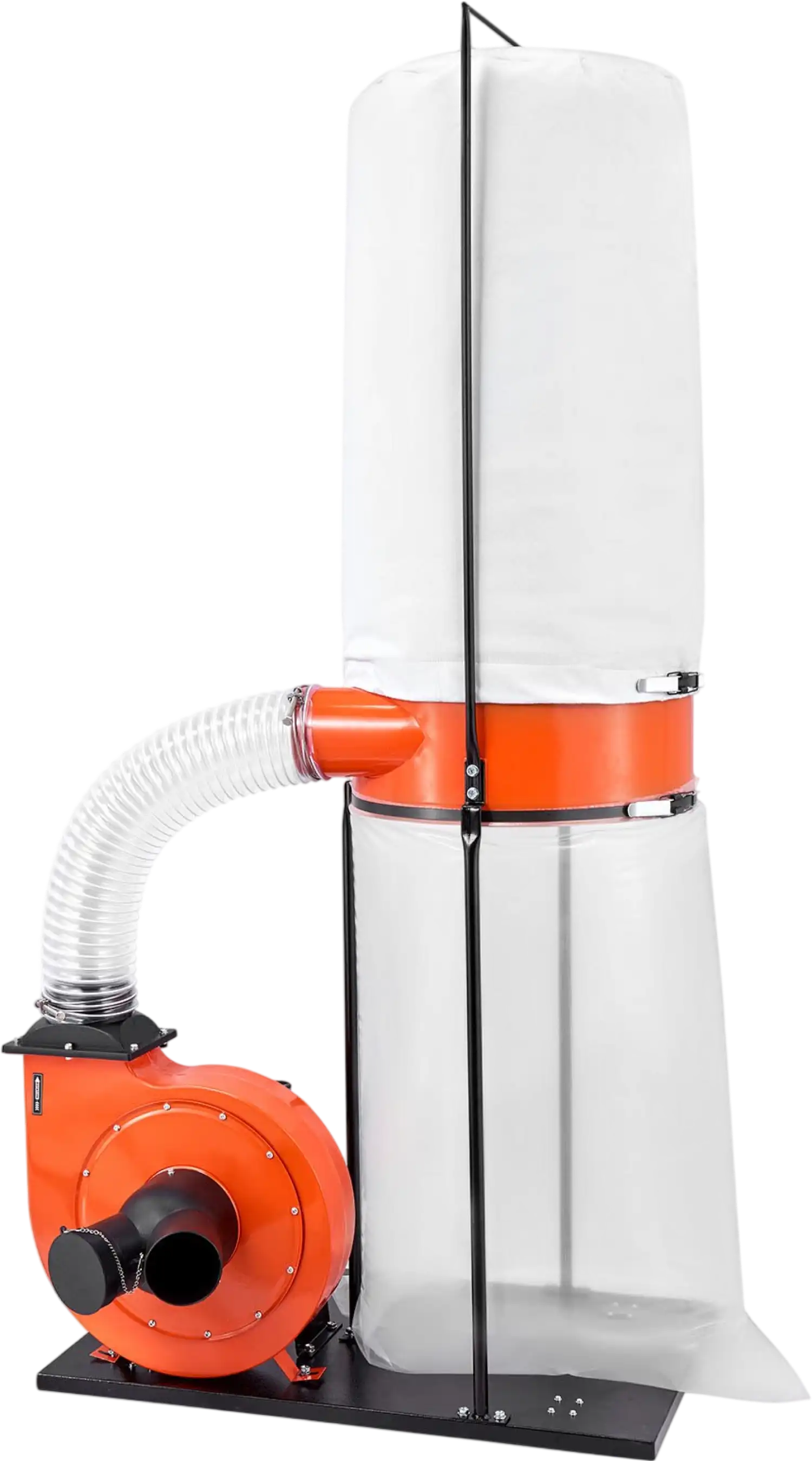 Vevor Dust Collector Vortex Cone with 35 Gal. Bag 1200 CFM 2 HP 2.5 Micron New