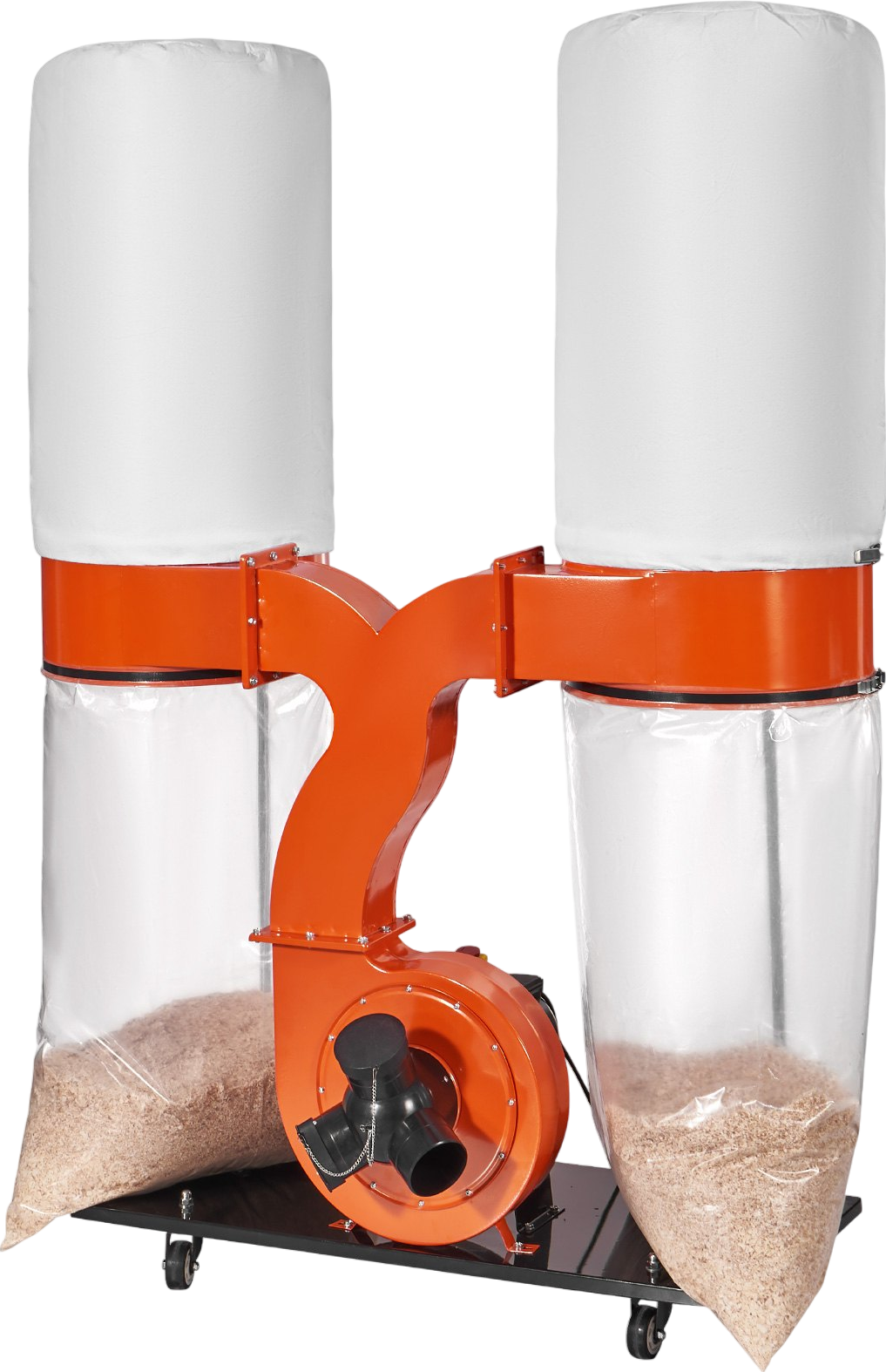 Vevor Dust Collector Dual Container 3 HP 1550CFM Filter Cleaner New