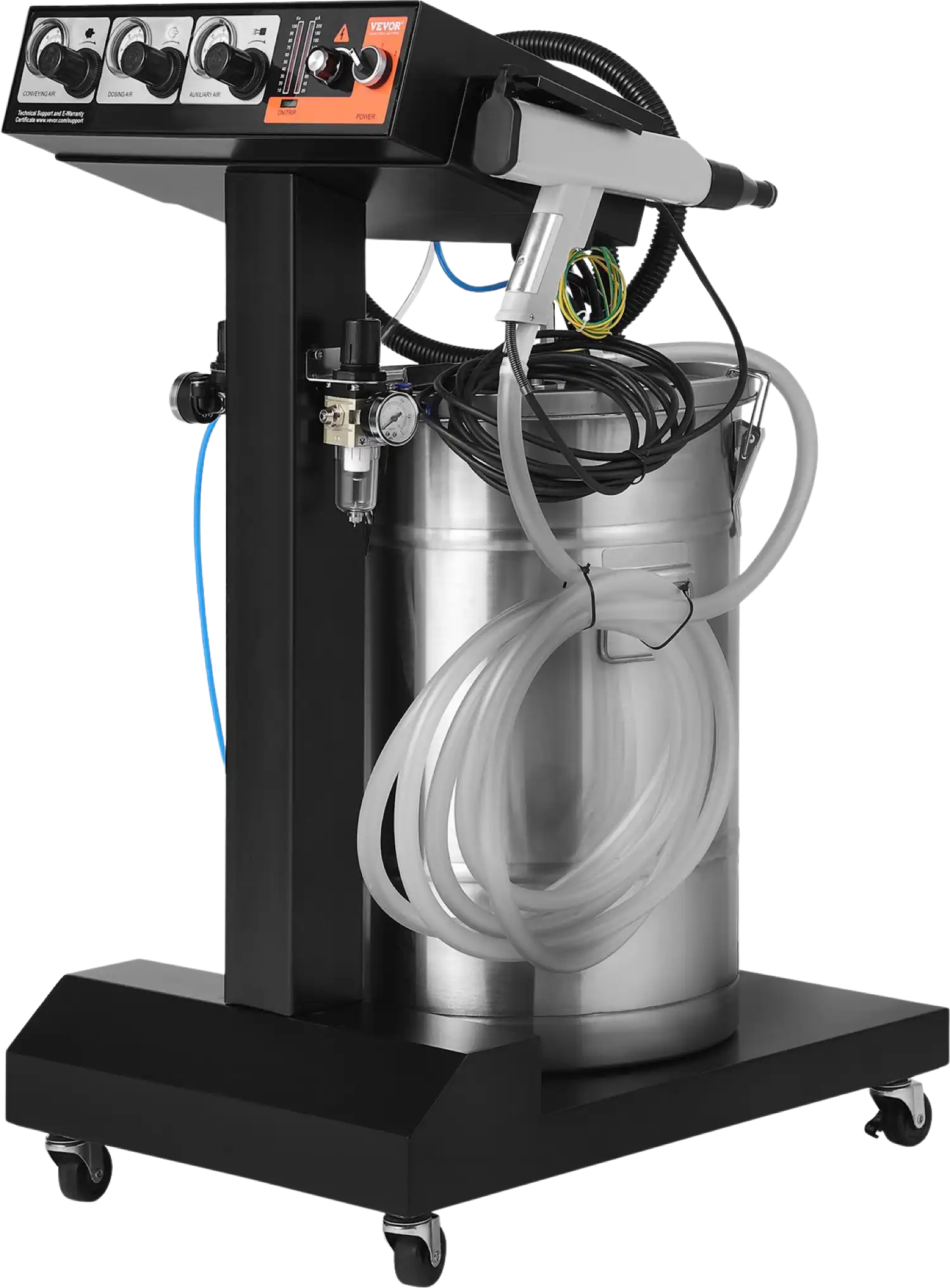 Vevor Powder Coating System Kit with 50L Hopper 450g Per Minute 50W 100KV New