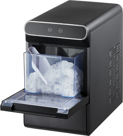 Vevor Countertop Nugget Ice Maker 37 Lbs/24H Self-Cleaning New