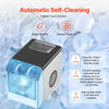 Vevor Countertop Nugget Ice Maker 33 Lbs/24H Self-Cleaning with Scoop 170W New