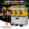 Vevor Commercial Slushy Machine Triple Tank 9.6 Gal Capacity Stainless Steel 860W New
