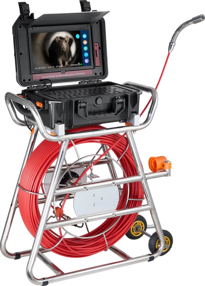 Vevor Sewer Camera 328 Ft. Self-Leveling Built-in 512Hz Transmitter with 10