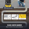Vevor Sewer Camera 165 ft. Self-Leveling with 9" Screen 1080P HD 36x Zoom New