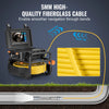 Vevor Sewer Camera 230 Ft. Self-Leveling with 512Hz Transmitter 9" HD Screen New