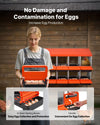 Vevor Chicken Nesting Boxes 2-Tier 10 Compartments with Protective Collection Lids New