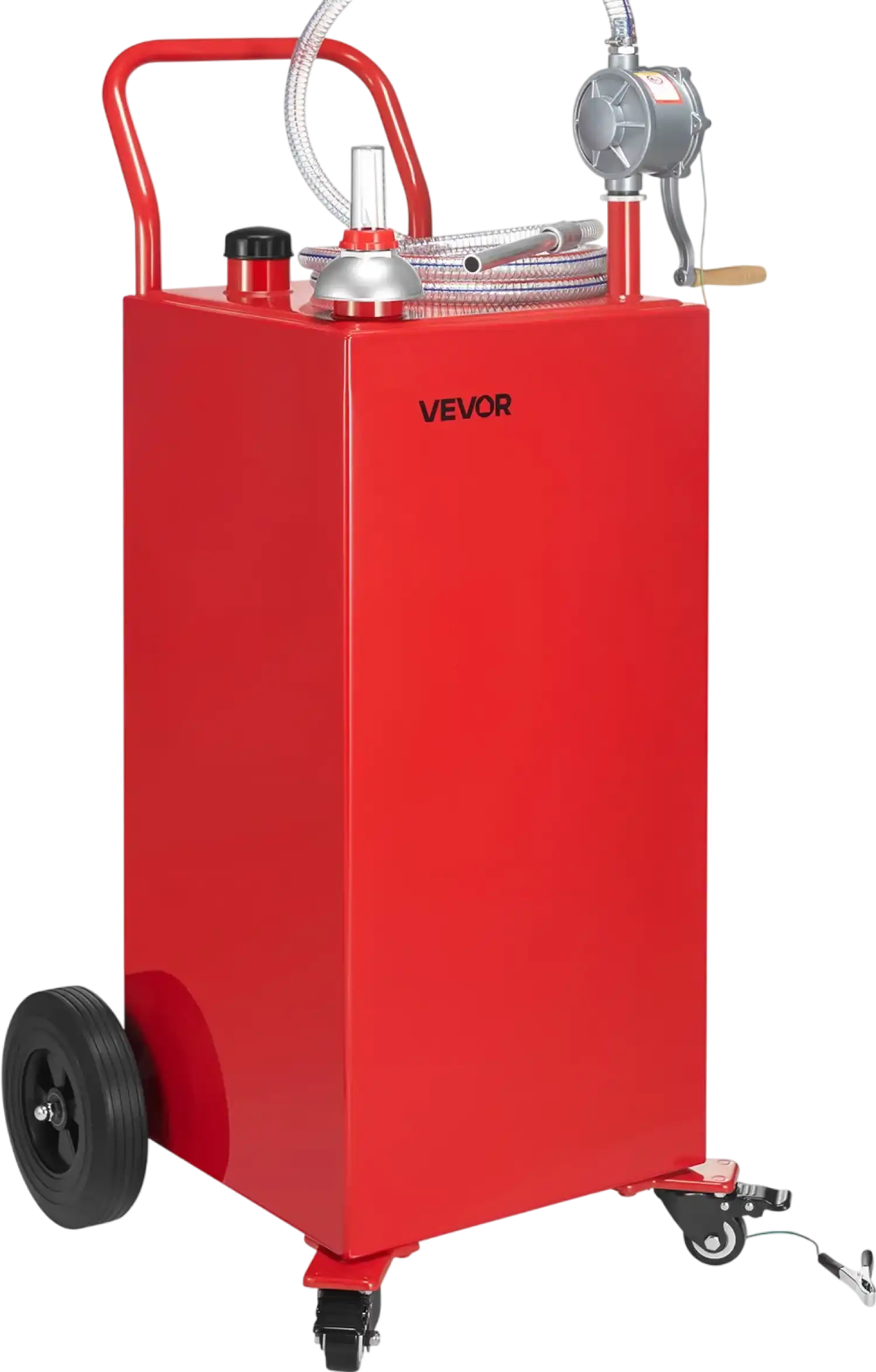 Vevor Fuel Caddy 40 Gallon Gasoline and Diesel Tank with Manual Pump New