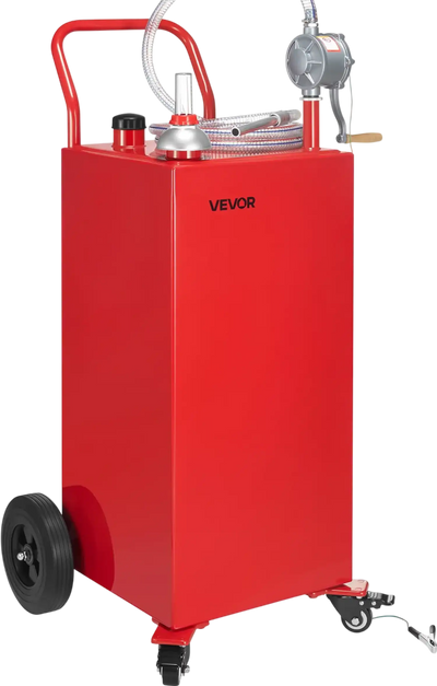 Vevor Fuel Caddy 40 Gallon Gasoline and Diesel Tank with Manual Pump New
