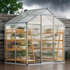 Vevor Greenhouse Polycarbonate 6 x 4 Ft Outdoor Walk-in Garden New