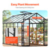 Vevor Greenhouse 8 x 12 Ft Polycarbonate Walk-In Garden New