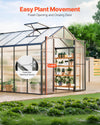 Vevor Greenhouse Polycarbonate 8 x 14 Ft Outdoor Walk-in Garden New