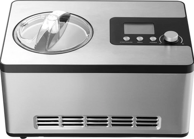 Vevor Automatic Ice Cream Maker 2QT with Built-in Compressor LCD Display & Timer New