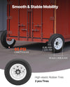Vevor Shipping Container Wheels Kit 8-Lug with Ratchet Tie Downs New