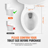 Vevor Elongated Bidet Toilet Seat Electric with Smart Heating Side Arm Control New