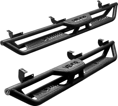 Vevor Running Boards 6 in. Side Steps Non-Slip 550 lb. Capacity fits 2007-18 Jeep Wrangler JK New