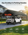 Vevor Carport Canopy 10 x 20 Ft Heavy Duty Car Shelter New