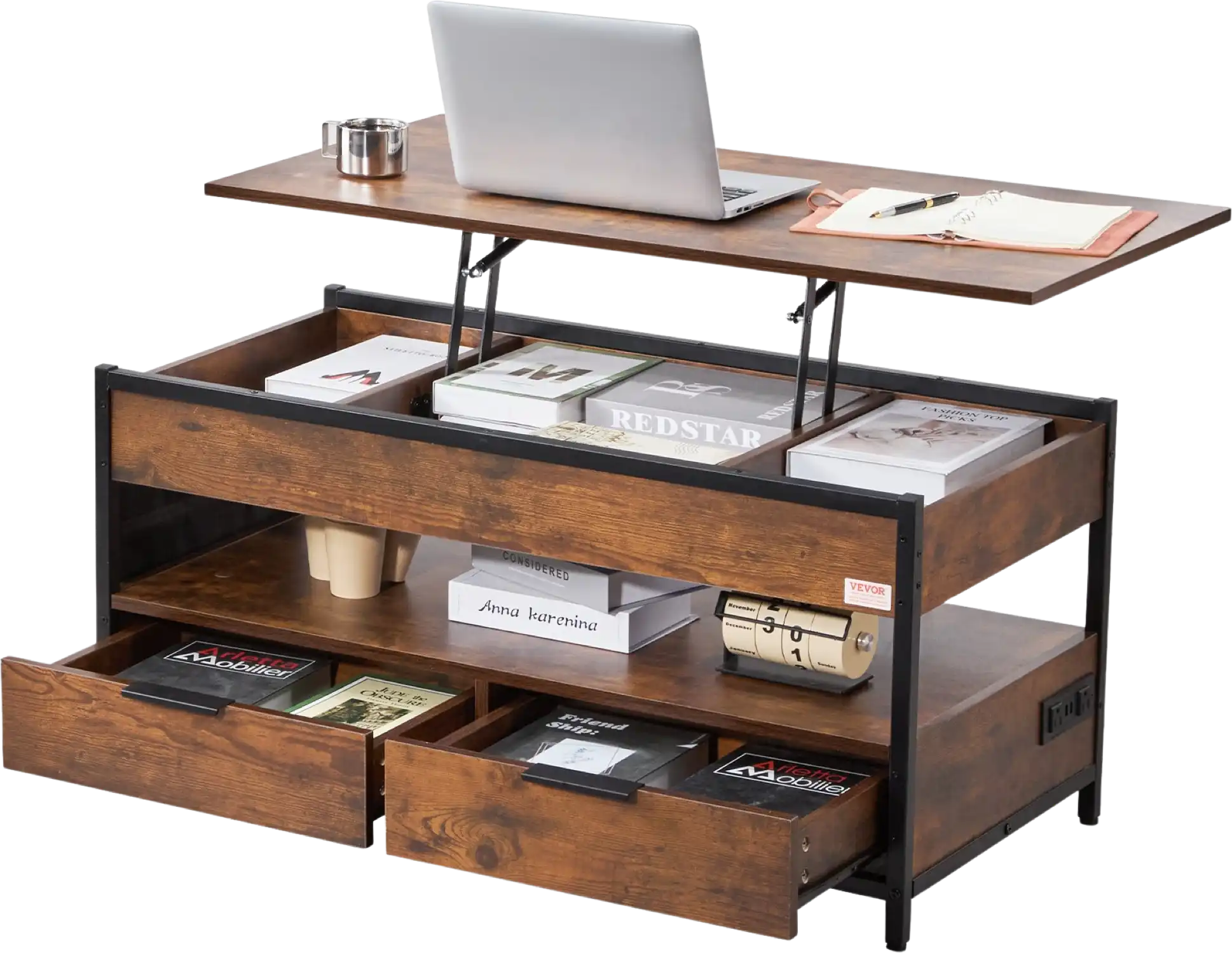 Vevor Lift Top Coffee Table 39.4